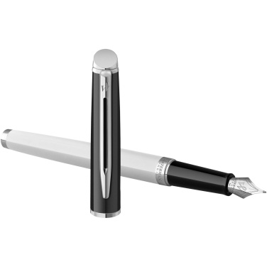 Logotrade liikelahja mainoslahja kuva: Waterman Hemisphere värit peittävä mustekynä Palladium pinnoitteella.