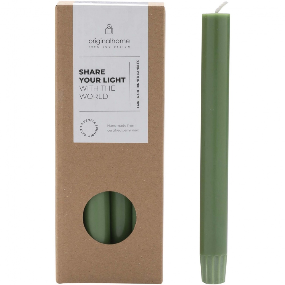 Logotrade liikelahja tuotekuva: Originalhome illalliskynttilä, matcha