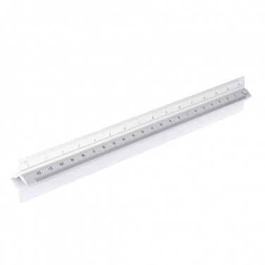 Logotrade mainoslahja ja liikelahja kuva: Alumiininen kolmikulmaviivoitin - 30 cm