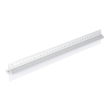 Logotrade mainoslahjat ja liikelahjat tuotekuva: Alumiininen kolmikulmaviivoitin - 30 cm