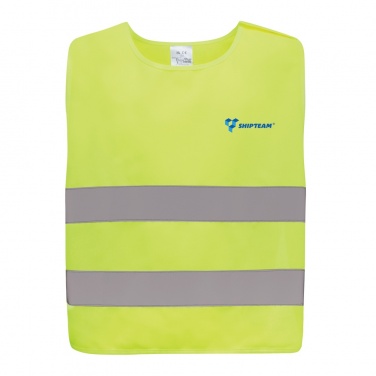 Logo trade mainoslahja kuva: GRS RPET turvaliivi 7-12 vuotiaille