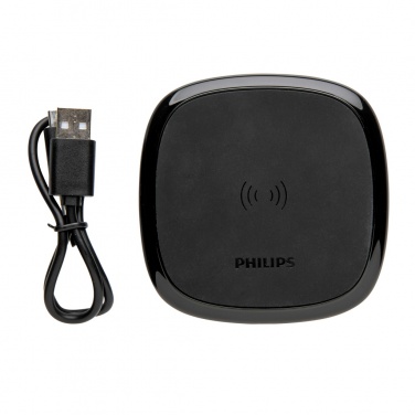 Logo trade liikelahja kuva: Philips 10W langaton laturi Qi