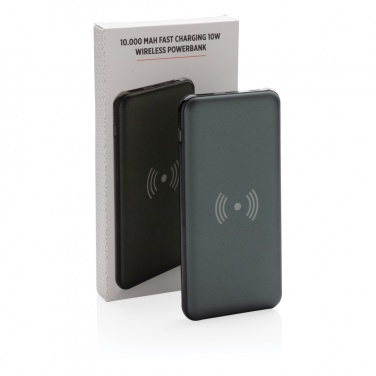 Logo trade liikelahja kuva: 10 000 mAh:n 10W langaton PD-varavirtalähde