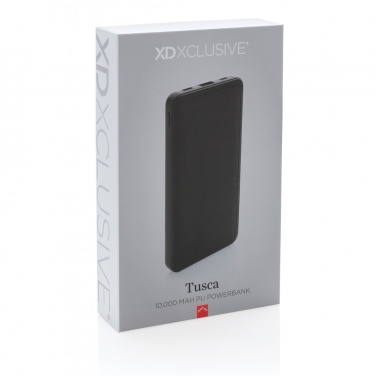 Logo trade mainostuote kuva: Tusca 10.000 mAh PU varavirtalähde