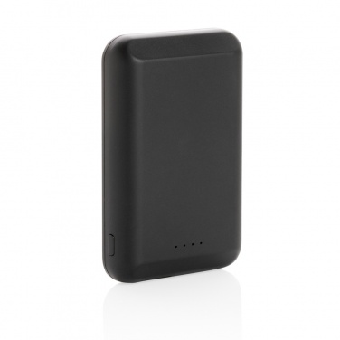 Logotrade mainoslahjat ja liikelahjat tuotekuva: Magneettinen 5000mAh 5W langaton virtapankki