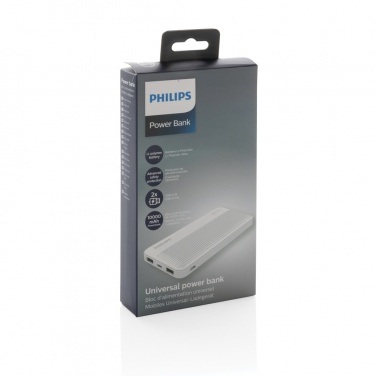 Logo trade mainostuotet tuotekuva: Philips 10000mAh ohut varavirtalähde