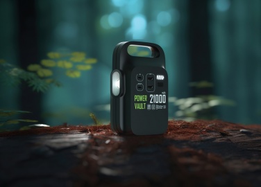 Logo trade liikelahja kuva: Power Vault 21000 kannettava virta-asema RCS muovista