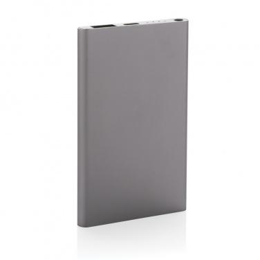 Logotrade liikelahja tuotekuva: 4000mAh virtapankki USB-C:llä RCS muovista/alumiinista