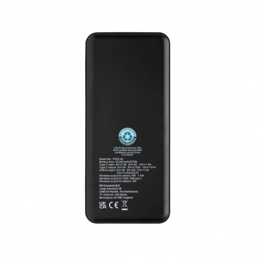 Logo trade mainoslahjat tuotekuva: Fenwick 10000mAh 3-in-1 virtapankki RCS muovista