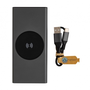 Logotrade mainostuotet kuva: Terra RCS 18W alumiininen 10000 mAh varavirtalähde 10W