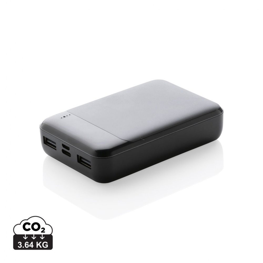 Logo trade mainostuotet tuotekuva: RCS 10000mAh virtapankki kierrätetystä muovista