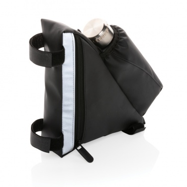 Logo trade liikelahja mainoslahja tuotekuva: PU laukku pullonpidikkeellä pyörän runkoon