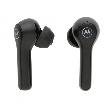 Logotrade mainoslahja tuotekuva: Motorola IPX5 TWS MOTO kuulokkeet 85