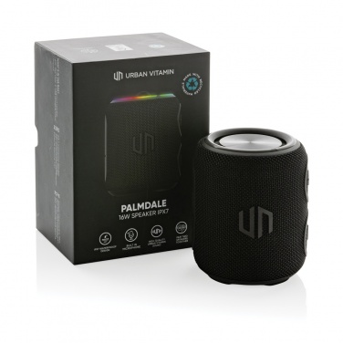 Logo trade liikelahjat tuotekuva: Urban Vitamin Palmdale 16W kaiutin IPX7 RCS muovista