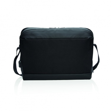 Logo trade mainostuote kuva: Madrid – 15,6" USB-laptoplaukku - RFID - PVC vapaa