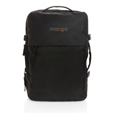 Logotrade mainostuote tuotekuva: Swiss Peak AWARE™ RPET 15.6" laajennettava viikonloppureppus