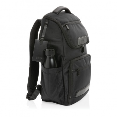 Logo trade mainostuotet tuotekuva: Swiss Peak AWARE™ RPET Voyager 15.6" reppu kannettavalle