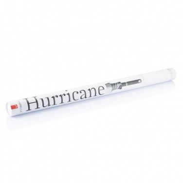Logo trade mainoslahjat tuotekuva: Hurricane-sateenvarjo myrskysäähän