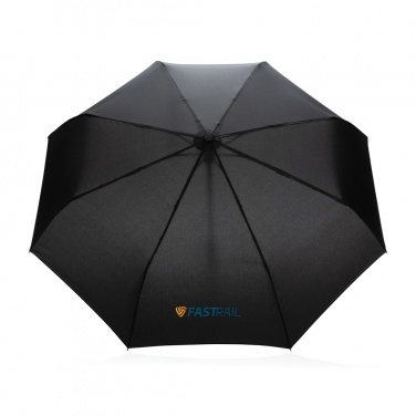 Logotrade mainoslahjat kuva: 21" Impact AWARE™ RPET 190T auto open/close bambusateenvarjo