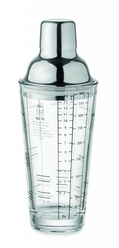 Logo trade mainoslahjat tuotekuva: Cocktail-shaker 400 ml