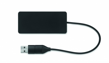 Logo trade liikelahjat tuotekuva: 3 portin USB-keskitin
