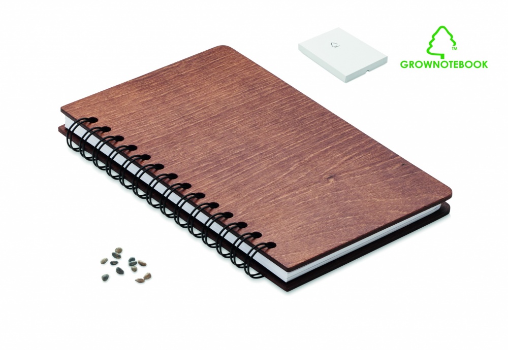 Logo trade mainoslahjat ja liikelahjat kuva: A5 Koivu GROWBOOK™