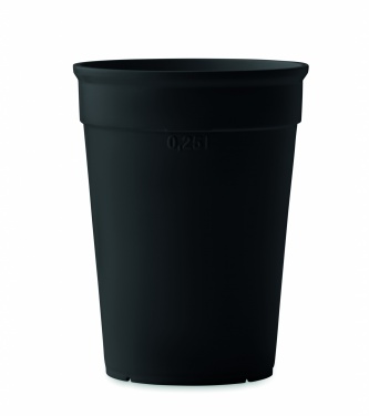Logo trade mainoslahjat tuotekuva: Kierrätetty PP-muki, 250 ml