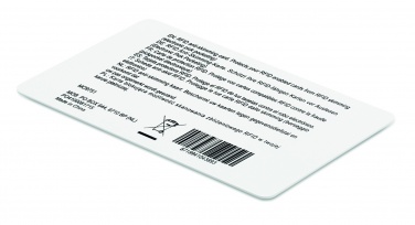 Logo trade liikelahja kuva: RFID kortti