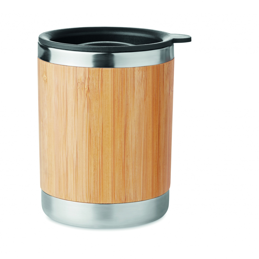 Logo trade mainoslahjat ja liikelahjat kuva: Bambu take away-muki
