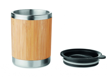 Logotrade liikelahja mainoslahja kuva: Bambu take away-muki
