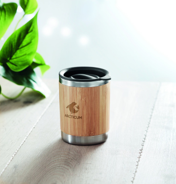 Logotrade mainostuote tuotekuva: Bambu take away-muki