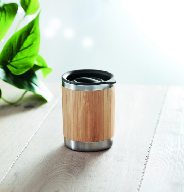 Logotrade mainoslahja ja liikelahja kuva: Bambu take away-muki