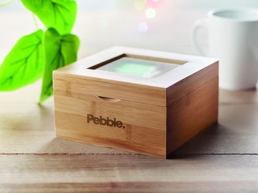 Logotrade liikelahja mainoslahja kuva: Bambu teelaatikko