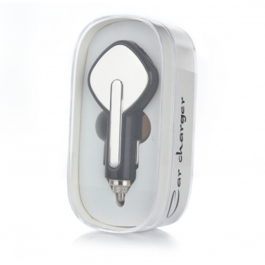 Logotrade liikelahja tuotekuva: Dual USB autolaturi