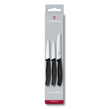 Logo trade liikelahja mainoslahja tuotekuva: Kolmen SwissClassic-veitsen sarja Victorinox