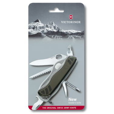 Logo trade liikelahja mainoslahja tuotekuva: Taskuveitsi Soldier's Knife 08 Victorinox
