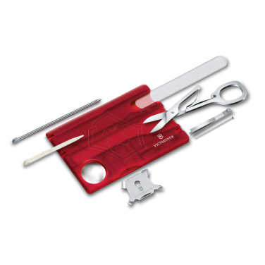 Logo trade liikelahja kuva: Monitoiminen SwissCard-kynsienhoitoaine Victorinox