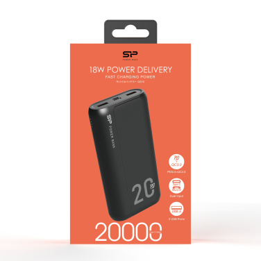 Logotrade mainostuote tuotekuva: Virtapankki Silicon Power QS15 20000 mAh