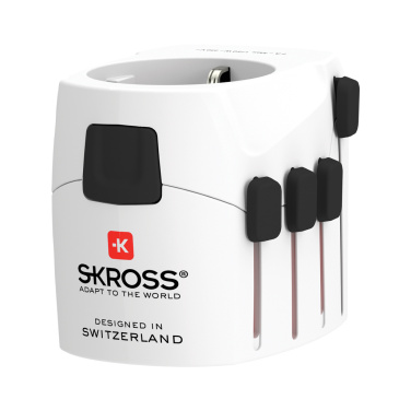 Logo trade liikelahjat tuotekuva: SKROSS Pro 3-napainen matka adapteri