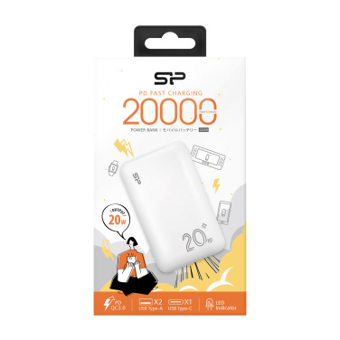 Logo trade mainoslahjat ja liikelahjat kuva: Virtapankki Silicon Power QS58 20000 mAh