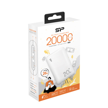 Logotrade liikelahjat mainoslahjat tuotekuva: Virtapankki Silicon Power QS58 20000 mAh