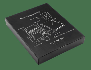 Logo trade mainoslahja ja liikelahja tuotekuva: HERMANO Power Bank Organizer 54713000