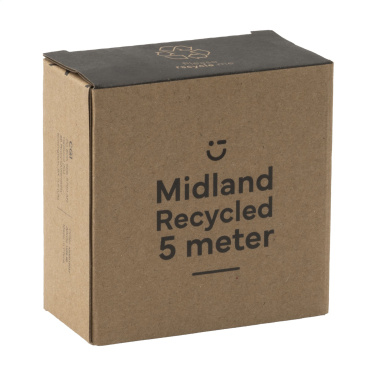Logotrade liikelahjat kuva: Midland Kierrätetty 5 metrin mittanauha