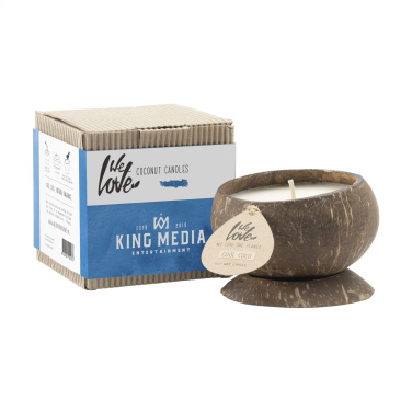 Logotrade mainoslahjat kuva: Rakastamme The Planet Coconut Candlea