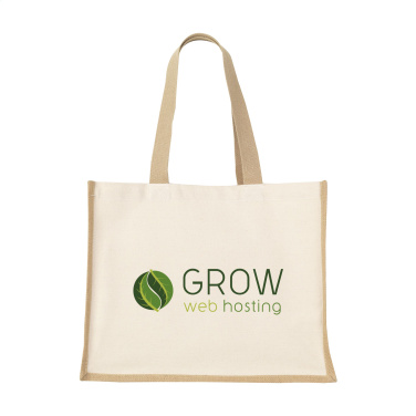 Logo trade mainostuotet tuotekuva: Jute Canvas Shopper (320 g/m²) pussi