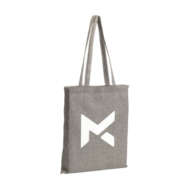 Logo trade mainostuotet tuotekuva: GRS kierrätetty puuvilla Shopper (180 g/m²) pussi