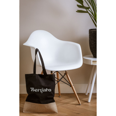 Logotrade liikelahja tuotekuva: Combi Organic Shopper (160 g/m²) pussi