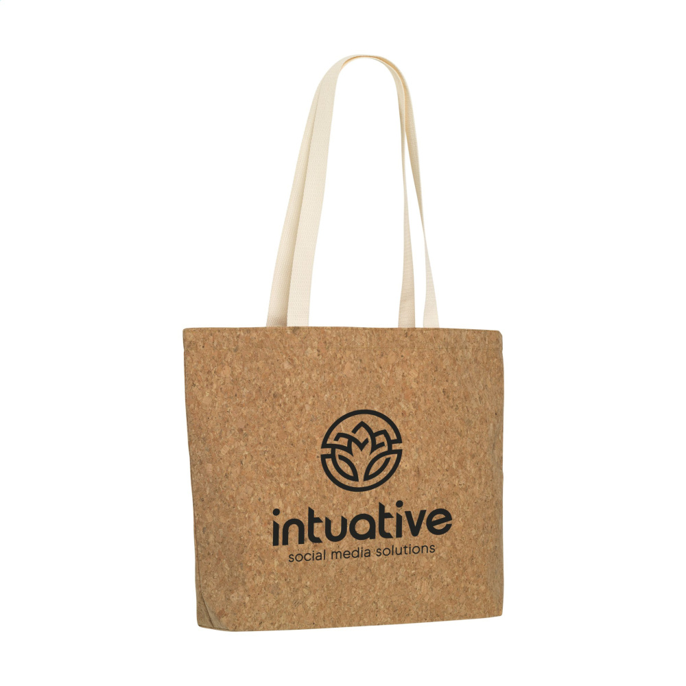 Logo trade mainoslahja kuva: Lagos Cork Shopper laukku