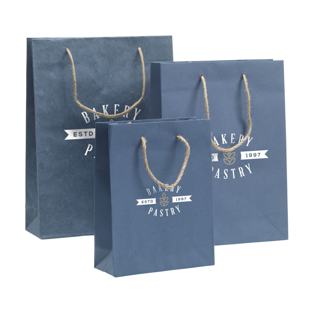 Logo trade liikelahjat mainoslahjat kuva: Leaf It Bag kierrätetty farkkukuiduilla (180 g/m²) L