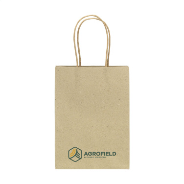 Logotrade mainoslahja ja liikelahja kuva: Leaf It Bag kierrätetty ruohopaperi (120 g/m²) S
